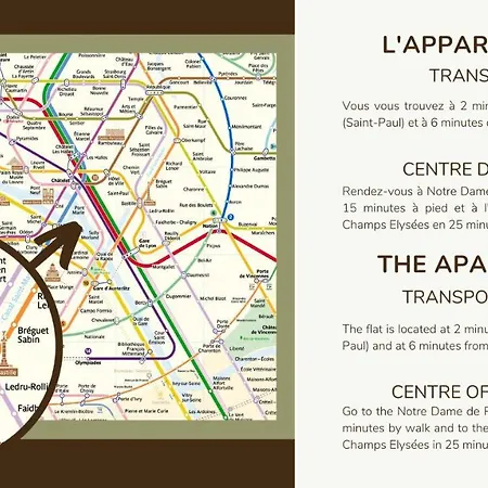Apartment Cosy Studio#heart Of Le Marais Paris